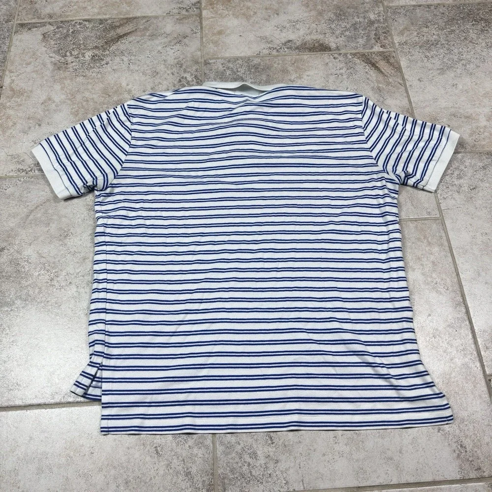 Polo by Ralph Lauren Shirt Mens Large‎ Striped Polo Preppy Short Sleeve